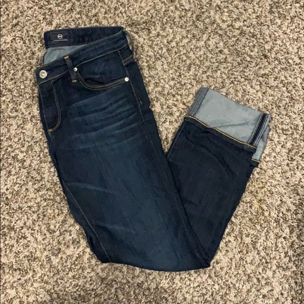 Cuffed jeans